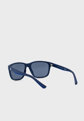 Lunettes de soleil aviateur bleu marine Ralph Lauren 0Ph4142 pour homme
