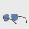Lunettes de soleil aviateur bleues Ralph Lauren 0Ph3138 pour homme