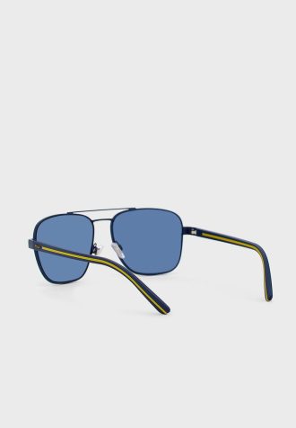 Lunettes de soleil aviateur bleues Ralph Lauren 0Ph3138 pour homme