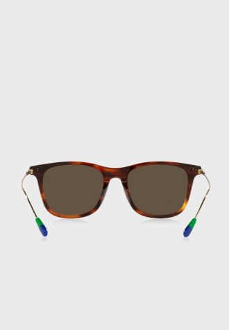 Lunettes de soleil aviateur marron Ralph Lauren 0Ph4179U pour homme