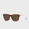 Lunettes de soleil aviateur marron Ralph Lauren 0Ph4179U pour homme