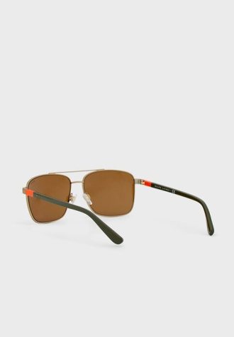Lunettes de soleil aviateur multicolores Ralph Lauren 0Ph3137 pour homme