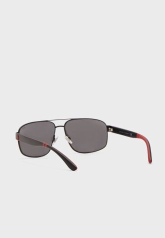 Lunettes de soleil aviateur noires Ralph Lauren 0Ph3112 pour homme