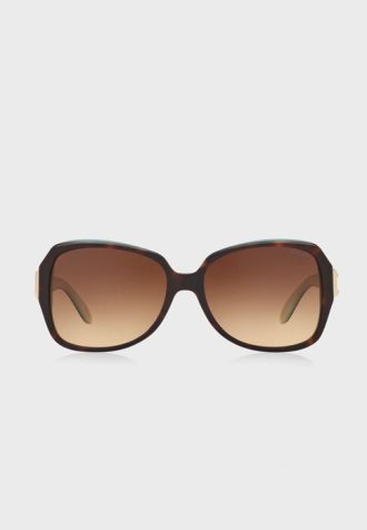 Lunettes de soleil carrées marron Ralph Lauren 0Ra5138 pour femme