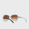 Lunettes de soleil carrées marron Ralph Lauren 0Ra5138 pour femme