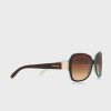 Lunettes de soleil carrées marron Ralph Lauren 0Ra5138 pour femme