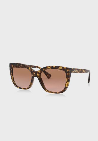 Lunettes de soleil carrées marron Ralph Lauren 0RA5265 pour femme