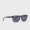 Lunettes de soleil carrées noires Ralph Lauren 0Ph4170 pour homme Lunettes de soleil carrées noires Ralph Lauren 0Ph4170 pour homme