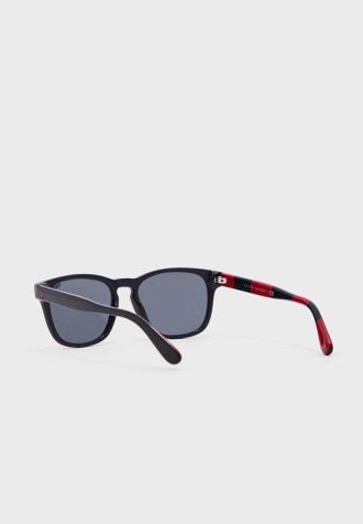 Lunettes de soleil carrées noires Ralph Lauren 0Ph4170 pour homme