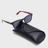 Lunettes de soleil carrées noires Ralph Lauren 0Ph4170 pour homme Lunettes de soleil carrées noires Ralph Lauren 0Ph4170 pour homme