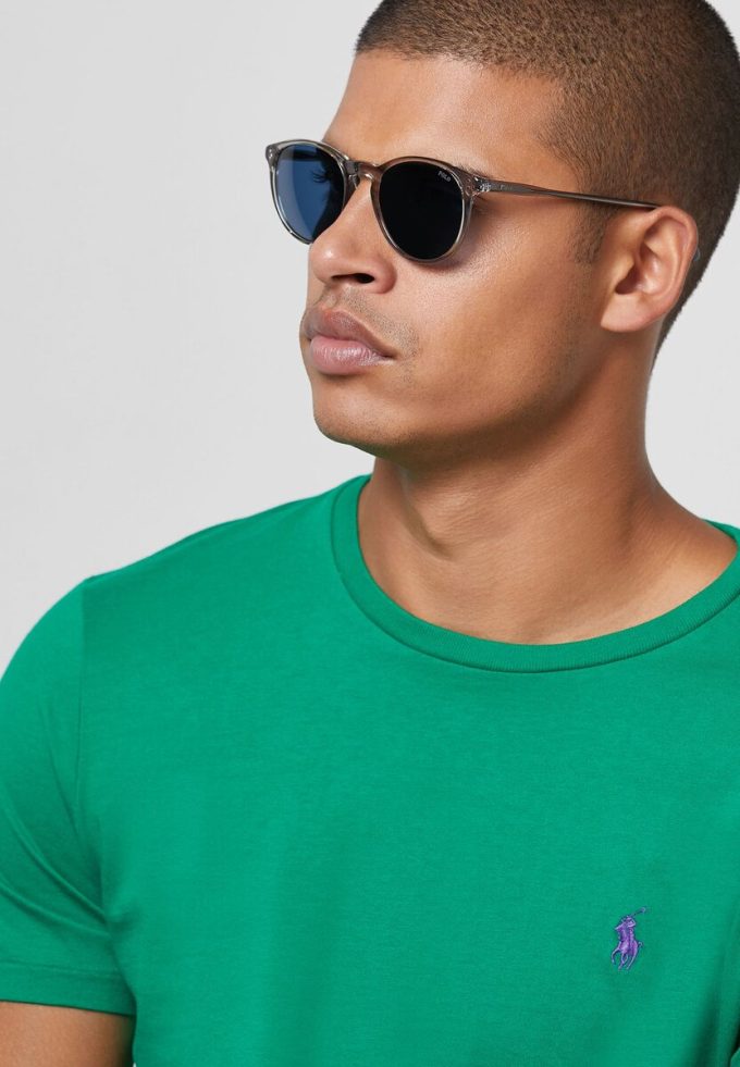 Lunettes de soleil grises pour homme Ralph Lauren 0PH4110