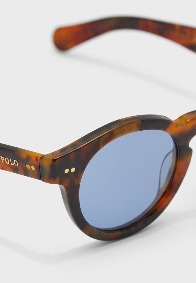 Lunettes de soleil marron Ralph Lauren 0PH4165 pour homme