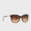 Lunettes de soleil œil de chat dorées pour femme Ralph Lauren 0RA5203