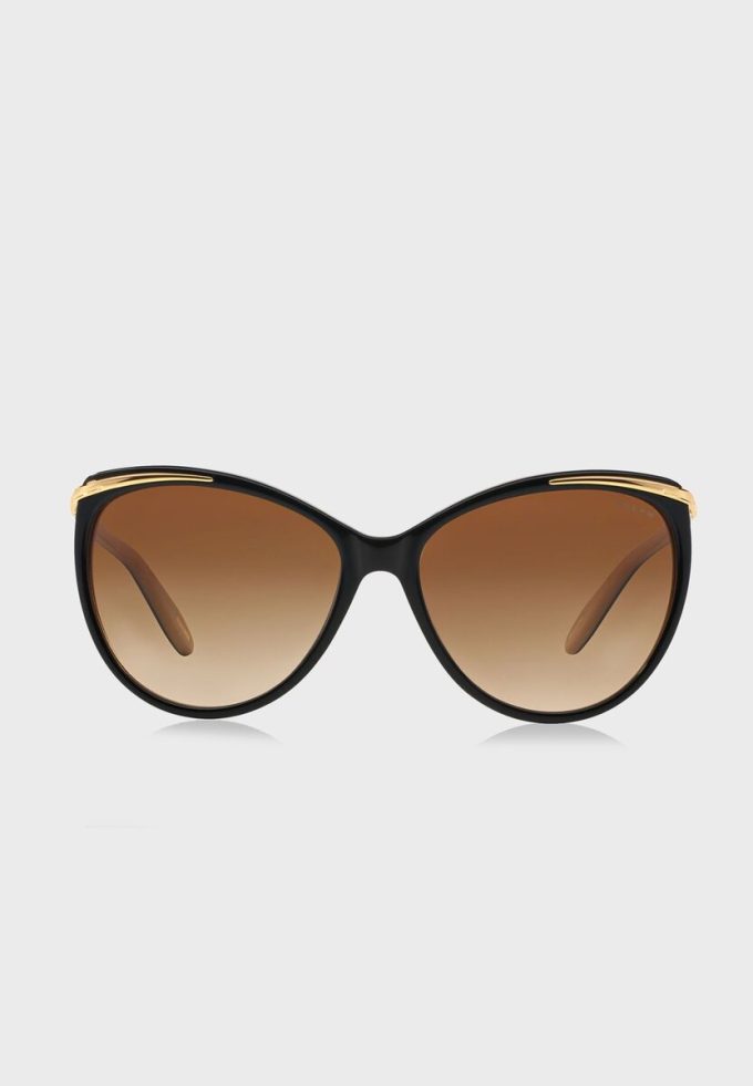 Lunettes de soleil œil de chat noires pour femme Ralph Lauren 0RA5150 Lunettes de soleil œil de chat noires pour femme Ralph Lauren 0RA5150