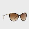 Lunettes de soleil œil de chat noires pour femme Ralph Lauren 0RA5150 Lunettes de soleil œil de chat noires pour femme Ralph Lauren 0RA5150