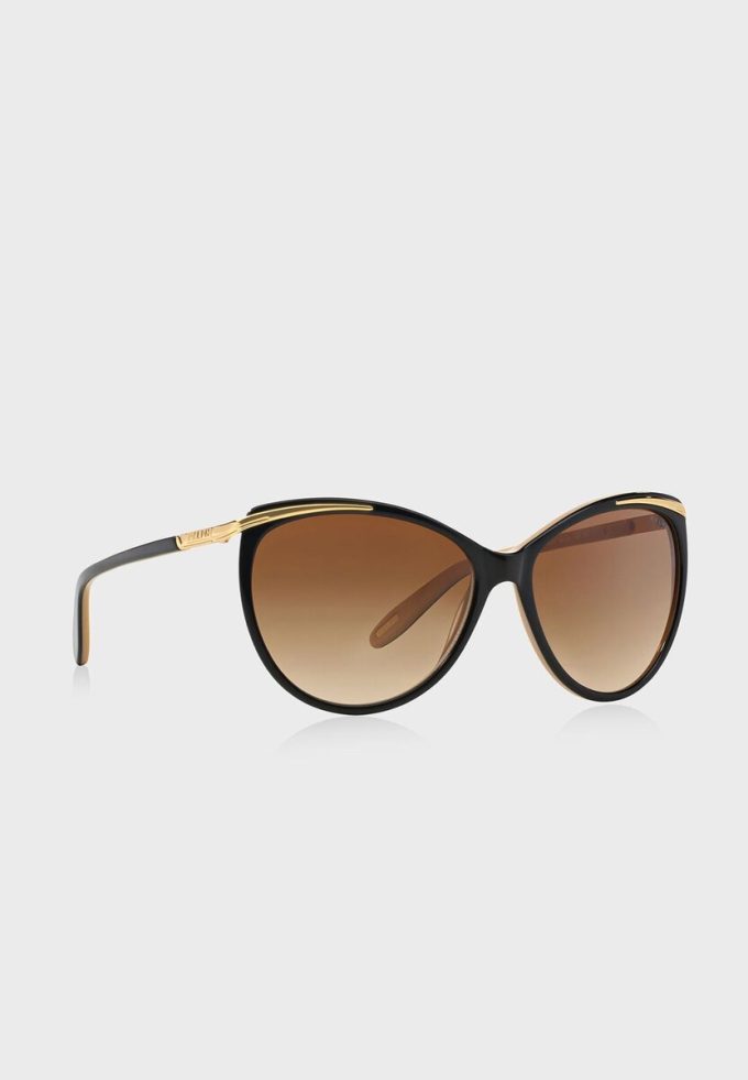 Lunettes de soleil œil de chat noires pour femme Ralph Lauren 0RA5150 Lunettes de soleil œil de chat noires pour femme Ralph Lauren 0RA5150