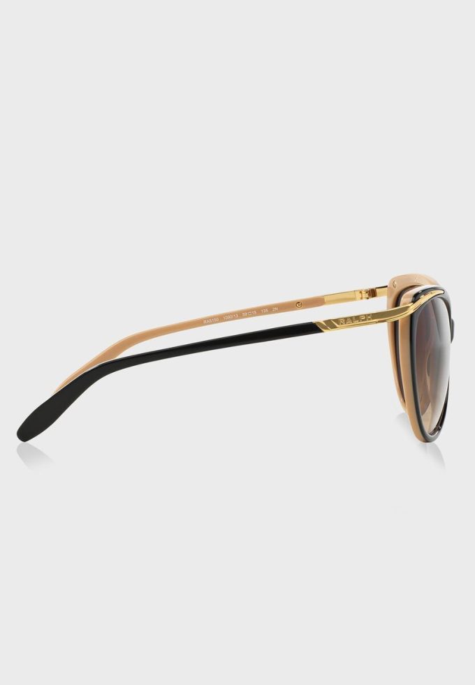 Lunettes de soleil œil de chat noires pour femme Ralph Lauren 0RA5150 Lunettes de soleil œil de chat noires pour femme Ralph Lauren 0RA5150