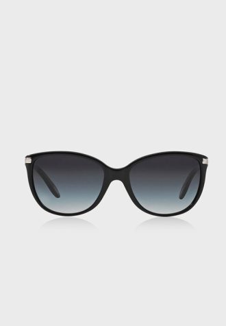 Lunettes de soleil œil de chat noires pour femme Ralph Lauren 0RA5160