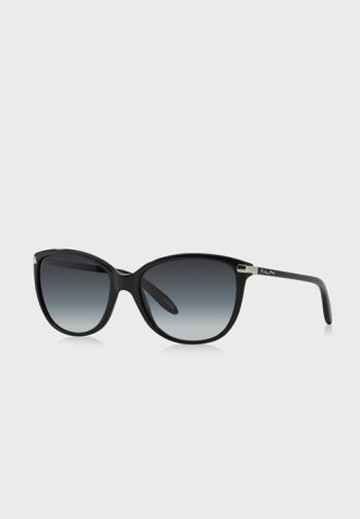 Lunettes de soleil œil de chat noires pour femme Ralph Lauren 0RA5160