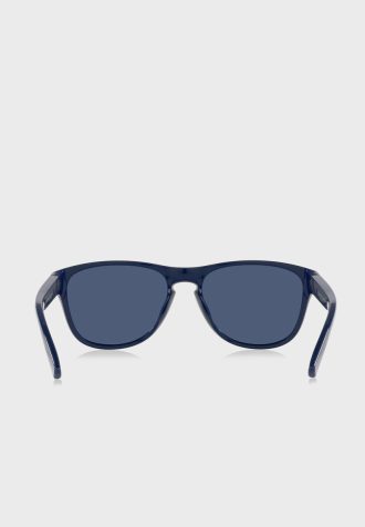 Lunettes de soleil ovales bleues Ralph Lauren pour homme