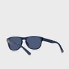 Lunettes de soleil ovales bleues Ralph Lauren pour homme