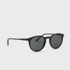 Lunettes de soleil ovales noires Ralph Lauren 0Ph4110 pour homme