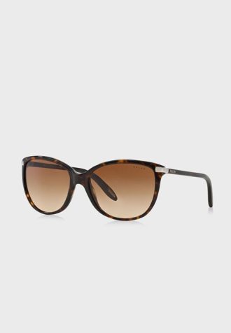 Lunettes de soleil papillon marron Ralph Lauren 0RA5160 pour femme