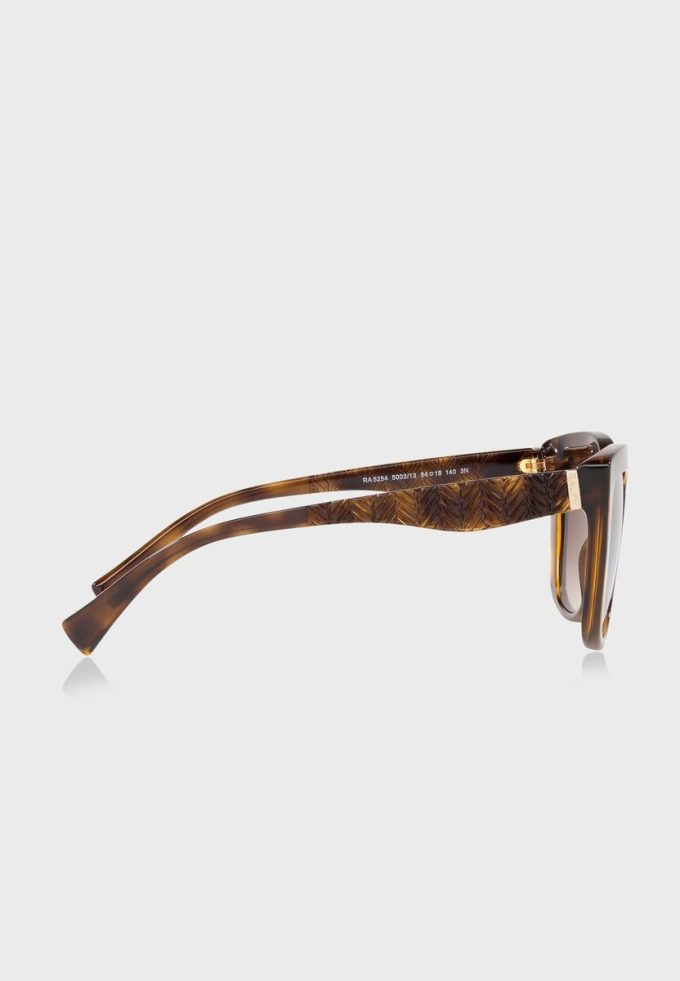 Lunettes de soleil papillon marron Ralph Lauren 0Ra5254 pour femme Lunettes de soleil papillon marron Ralph Lauren 0Ra5254 pour femme