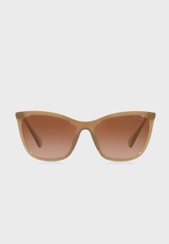Lunettes de soleil rectangulaires marron Ralph Lauren 0Ra5289 pour femme