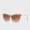 Lunettes de soleil rectangulaires marron Ralph Lauren 0Ra5289 pour femme Lunettes de soleil rectangulaires marron Ralph Lauren 0Ra5289 pour femme