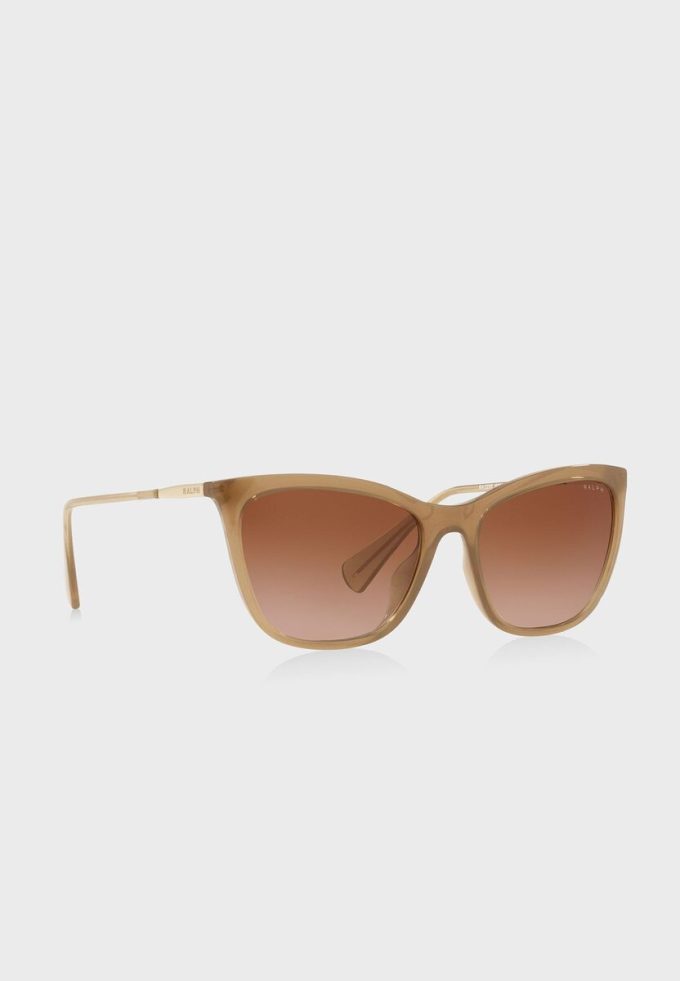 Lunettes de soleil rectangulaires marron Ralph Lauren 0Ra5289 pour femme Lunettes de soleil rectangulaires marron Ralph Lauren 0Ra5289 pour femme