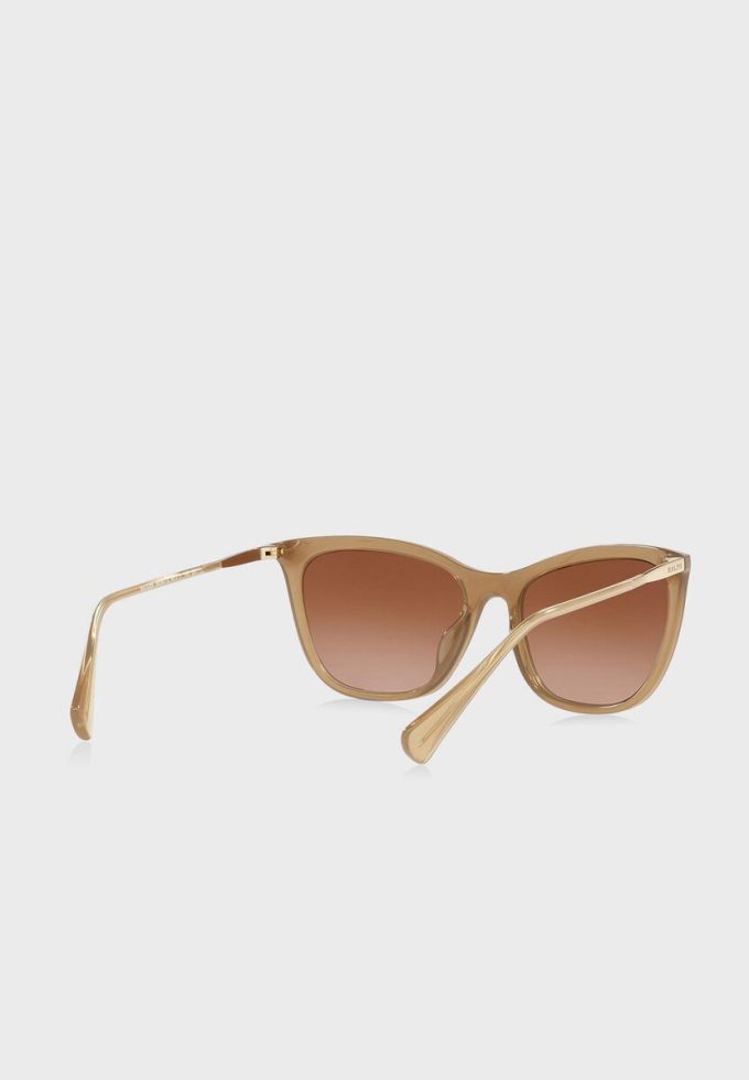 Lunettes de soleil rectangulaires marron Ralph Lauren 0Ra5289 pour femme Lunettes de soleil rectangulaires marron Ralph Lauren 0Ra5289 pour femme