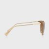 Lunettes de soleil rectangulaires marron Ralph Lauren 0Ra5289 pour femme Lunettes de soleil rectangulaires marron Ralph Lauren 0Ra5289 pour femme