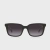 Lunettes de soleil rectangulaires noires Ralph Lauren 0Ra5287 pour femme Lunettes de soleil rectangulaires noires Ralph Lauren 0Ra5287 pour femme