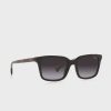 Lunettes de soleil rectangulaires noires Ralph Lauren 0Ra5287 pour femme Lunettes de soleil rectangulaires noires Ralph Lauren 0Ra5287 pour femme