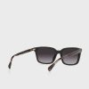 Lunettes de soleil rectangulaires noires Ralph Lauren 0Ra5287 pour femme Lunettes de soleil rectangulaires noires Ralph Lauren 0Ra5287 pour femme