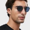 Lunettes de soleil rondes grises Ralph Lauren 0Ph3136 pour homme Lunettes de soleil rondes grises Ralph Lauren 0Ph3136 pour homme
