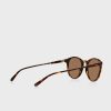 Lunettes de soleil rondes marron Ralph Lauren 0Ph4110 pour homme