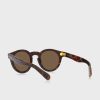 Lunettes de soleil rondes marron Ralph Lauren 0Ph4165 pour homme