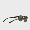 Lunettes de soleil rondes vertes Ralph Lauren 0Ph4176 pour homme Lunettes de soleil rondes vertes Ralph Lauren 0Ph4176 pour homme