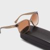 Lunettes de soleil surdimensionnées marron Ralph Lauren 0Ra5268 pour femme Lunettes de soleil surdimensionnées marron Ralph Lauren 0Ra5268 pour femme