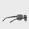 Lunettes de soleil surdimensionnées noires Ralph Lauren 0Ph3093 pour homme