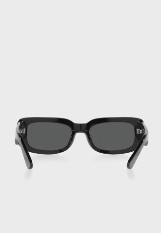 Lunettes de soleil surdimensionnées noires Ralph Lauren 0Ph4191U pour homme