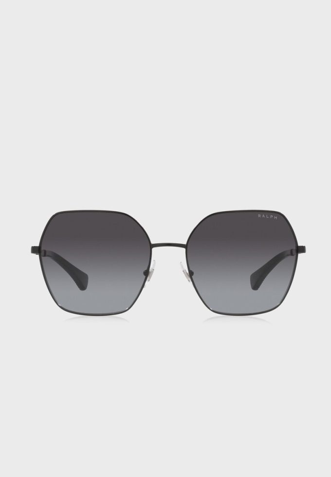 Lunettes de soleil surdimensionnées noires Ralph Lauren 0Ra4138 pour femme Lunettes de soleil surdimensionnées noires Ralph Lauren 0Ra4138 pour femme