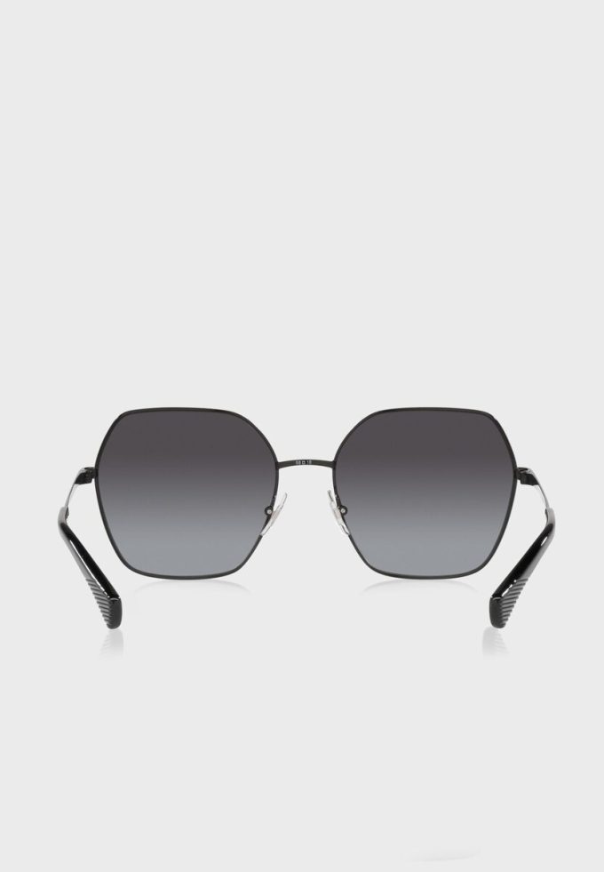 Lunettes de soleil surdimensionnées noires Ralph Lauren 0Ra4138 pour femme Lunettes de soleil surdimensionnées noires Ralph Lauren 0Ra4138 pour femme