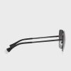 Lunettes de soleil surdimensionnées noires Ralph Lauren 0Ra4138 pour femme Lunettes de soleil surdimensionnées noires Ralph Lauren 0Ra4138 pour femme