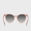 Lunettes de soleil surdimensionnées roses Ralph Lauren 0Ra5294U pour femme