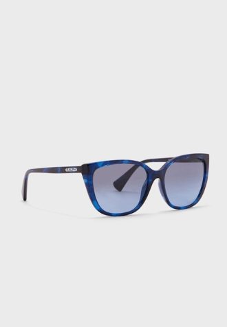 Lunettes de soleil Wayfarer bleues pour femme Ralph Lauren 0Ra5274