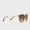 Lunettes de soleil Wayfarer marron pour femme Ralph Lauren 0RA5245