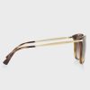Lunettes de soleil Wayfarer marron pour femme Ralph Lauren 0RA5245